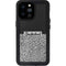 Elephant Print Sneakerhead Black iPhone 14 Pro Max Waterproof Case