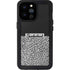 Elephant Print Sneakerhead Black iPhone 14 Pro Max Waterproof Case