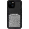 Elephant Print Sneakerhead Black iPhone 15 Waterproof Case