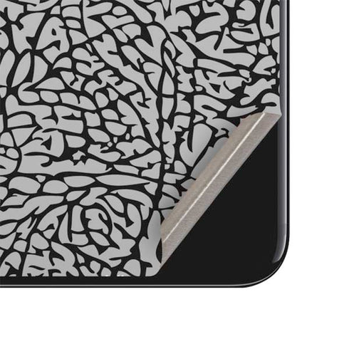 Elephant Print Sneakerhead Black iPhone SE (2nd & 3rd Gen) Skin