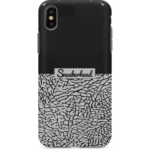 Elephant Print Sneakerhead Black iPhone X Pro Case