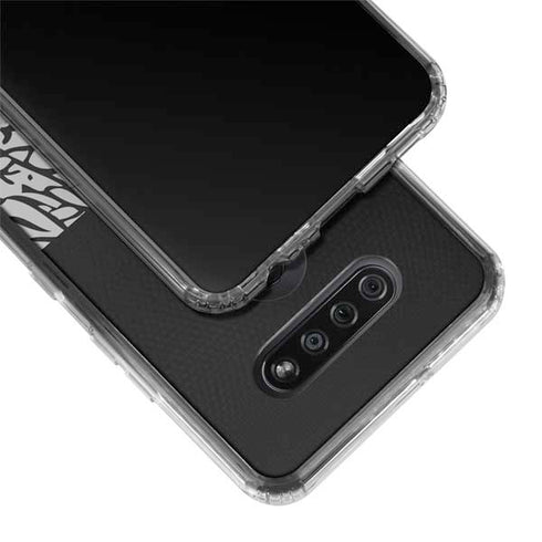 Elephant Print Sneakerhead Black LG K51/Q51 Clear Case