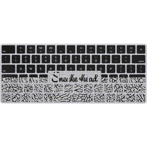 Elephant Print Sneakerhead Black Magic Keyboard Skin