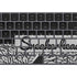 Elephant Print Sneakerhead Black Magic Keyboard with Numeric Keypad Skin