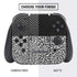 Elephant Print Sneakerhead Black Nintendo Switch Bundle Skin