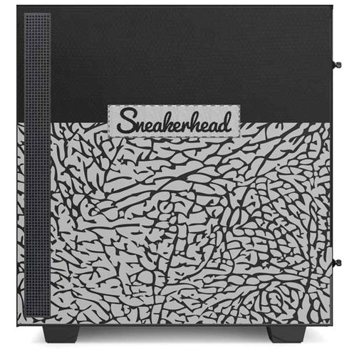 Elephant Print Sneakerhead Black NZXT H510 Compact ATX Mid-Tower Case Skin