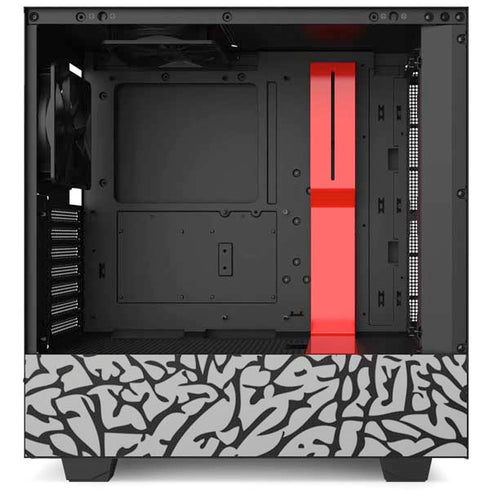 Elephant Print Sneakerhead Black NZXT H510 Compact ATX Mid-Tower Case Skin