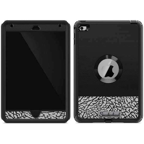 Elephant Print Sneakerhead Black Otterbox Defender iPad Skin