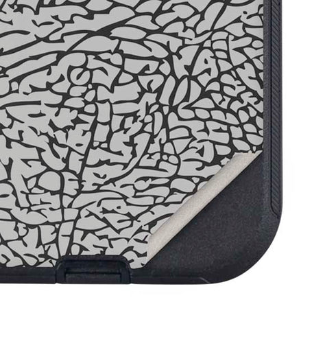 Elephant Print Sneakerhead Black Otterbox Defender iPhone Skin
