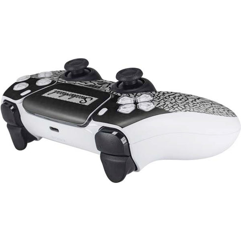 Elephant Print Sneakerhead Black PS5 Controller Skin