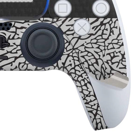 Elephant Print Sneakerhead Black PS5 Controller Skin