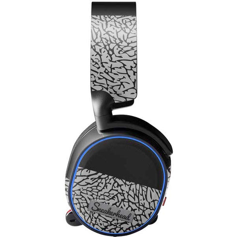 Elephant Print Sneakerhead Black SteelSeries Arctis 3 Skin