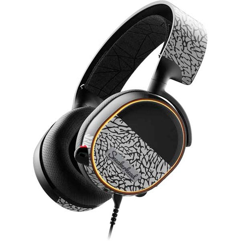 Elephant Print Sneakerhead Black SteelSeries Arctis 5 Skin