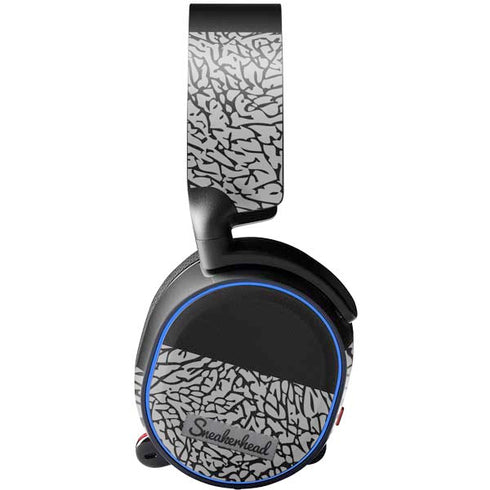 Elephant Print Sneakerhead Black SteelSeries Arctis 5 Skin