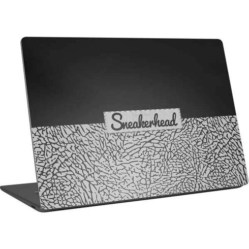 Elephant Print Sneakerhead Black Surface Laptop 4 15in Skin
