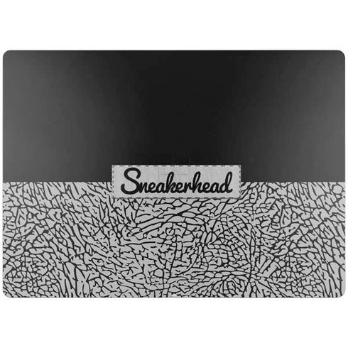 Elephant Print Sneakerhead Black Surface Laptop 4 15in Skin