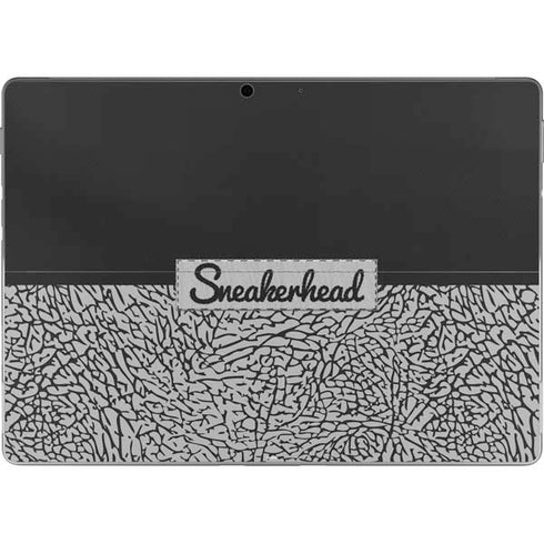 Elephant Print Sneakerhead Black Surface Pro 8 Skin