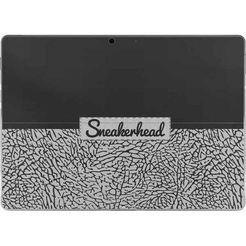 Elephant Print Sneakerhead Black Surface Pro 9 Skin