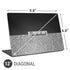 Elephant Print Sneakerhead Black Universal Laptop 12in (9.8 x 6.8in) Skin