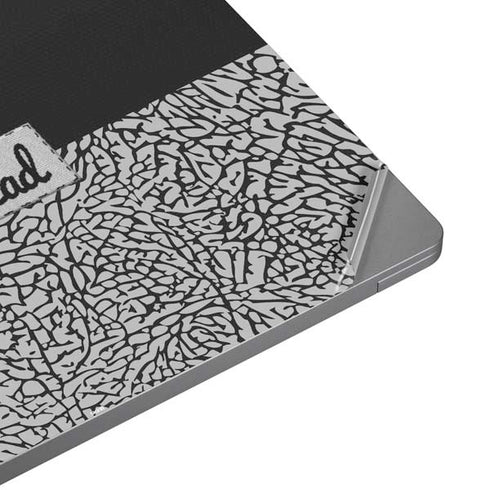 Elephant Print Sneakerhead Black Universal Laptop 18in (14.6 x 10.6in) Skin