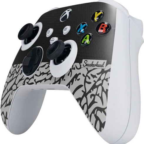 Elephant Print Sneakerhead Black Xbox Series S Controller Skin