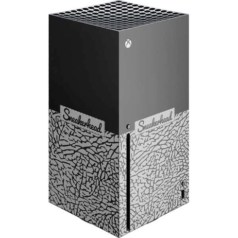 Elephant Print Sneakerhead Black Xbox Series X Console Skin