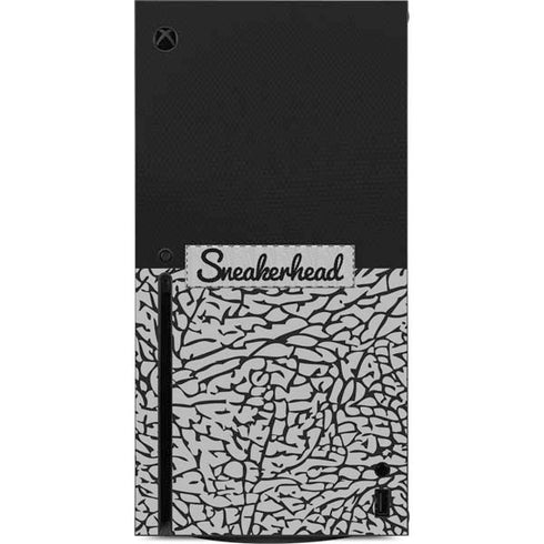 Elephant Print Sneakerhead Black Xbox Series X Console Skin