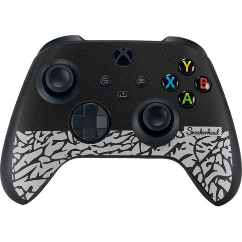Elephant Print Sneakerhead Black Xbox Series X Controller Skin