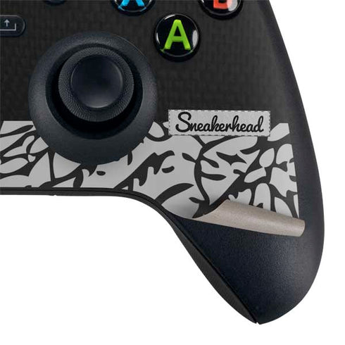 Elephant Print Sneakerhead Black Xbox Series X Controller Skin