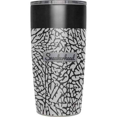 Elephant Print Sneakerhead Black Yeti 20oz Tumbler Skin