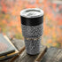 Elephant Print Sneakerhead Black Yeti 30oz Rambler Tumbler Skin