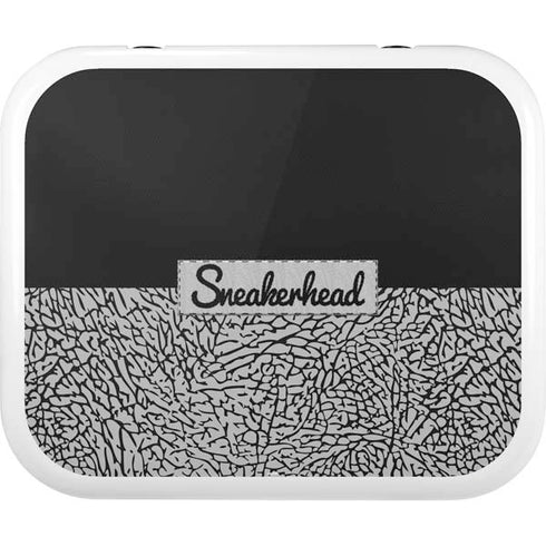 Elephant Print Sneakerhead Black YETI Roadie 24 Hard Cooler Skin
