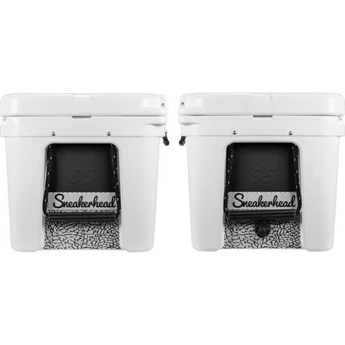 Elephant Print Sneakerhead Black YETI Tundra 65 Hard Cooler Skin