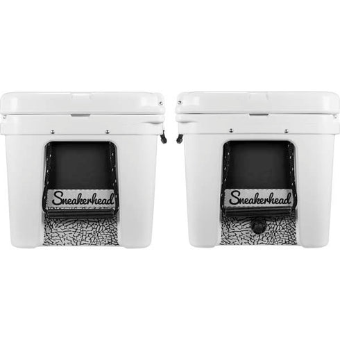 Elephant Print Sneakerhead Black YETI Tundra 75 Hard Cooler Skin