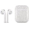 Elephant Print White Apple AirPods 2 Skin