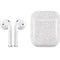 Elephant Print White Apple AirPods Skin
