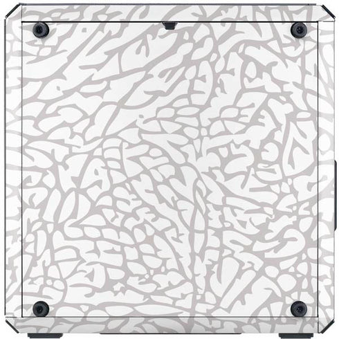 Elephant Print White Cooler Master MasterBox Q300L Mini Tower Skin