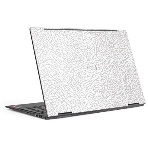 Elephant Print White HP Envy Skin