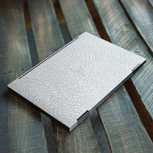 Elephant Print White HP Envy Skin