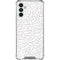 Elephant Print White Galaxy A13 5G Clear Case