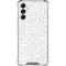 Elephant Print White Galaxy A14 5G Clear Case