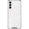 Elephant Print White Galaxy A15 5G Clear Case