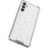 Elephant Print White Galaxy A15 5G Clear Case