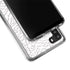 Elephant Print White Galaxy A21 Clear Case
