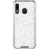 Elephant Print White Galaxy A30 Clear Case