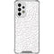 Elephant Print White Galaxy A53 5G Clear Case