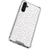 Elephant Print White Galaxy A54 5G Clear Case
