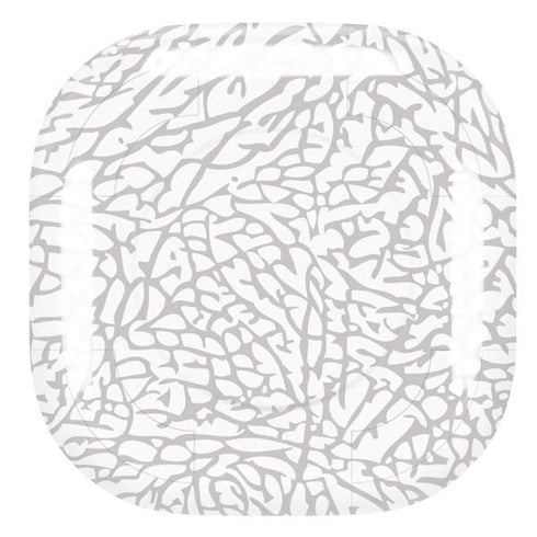 Elephant Print White Galaxy Buds Live Skin