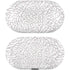 Elephant Print White Galaxy Buds Skin