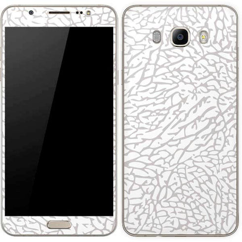 Elephant Print White Galaxy J7 Skin